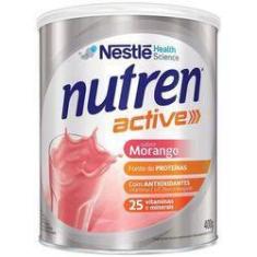 Imagem de Suplemento Alimentar Nestlé Nutren Active Morango 400g