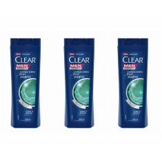 Imagem de Clear Men Anticaspa Limpeza DiÁRia 2em1 Shampoo 400ml (Kit C/03)
