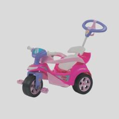 Imagem de Triciclo Carrinho De Passeio Baby Trike Evolution Menina Biemme