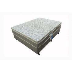 Imagem de Cama Box + Colchão Netsono Queen Class One Face Tecnopedic 158x198x52cm