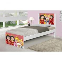Imagem de Cama Solteiro Princesas Medievais