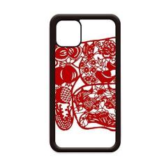 Imagem de Capa Blessing Paper Cut Flower Bird Fish para iPhone 12 Pro Max para Apple Mini Mobile Case Shell