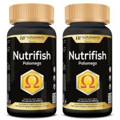 Imagem de 2X Poliomega Vitamina A D C E K B1 B2 B3 B6 B12 Ferro Zinco