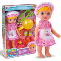 Imagem de Boneca Bebê Bee Hugs Chef Papinha Com Acessórios