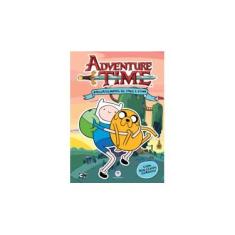 Imagem de Adventure Time Passatempos de Jake e Finn - Livro de Adesivos - Ciranda Cultural - 9788538064954