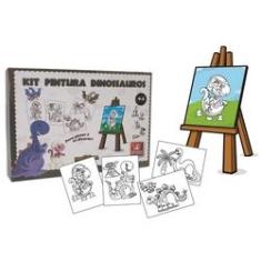 Imagem de Kit De Pintura Dinossauros - Brincadeira De Criança 8535