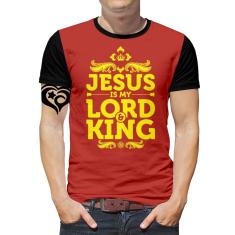 Imagem de Camiseta Jesus Gospel criativa Evangélica Masculina Blusa VE