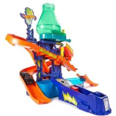 Imagem de Hot Wheels Pista E Acessorio Color Change Estacao Cient. - Mattel