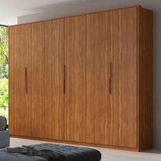 Imagem de Guarda-Roupa Casal Atrice 6 Portas 6 Gavetas Amêndola Touch - Demóbile