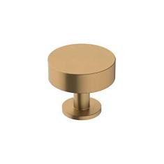 Imagem de Amerock | Puxador de armário | Bronze champanhe | 32 mm de diâmetro | Raio | 1 pacote | Puxador de gaveta | Ferragens de armário