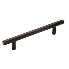 Imagem de Amerock | Puxador de armário | Bronze polido a óleo | 128 mm (5-1/16") de centro a centro | Puxadores de barra | Pacote com 10 | Puxador de gaveta | Ferragens de armário