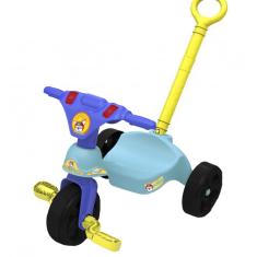 Imagem de Triciclo Infantil Criança 12 Meses a 23 Kg Com Empurrador Fox Racer Xalingo