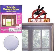 Imagem de Tela Mosquiteira Protetora 120x150 Janela Anti Insetos Mosquitos