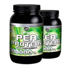 Imagem de Kit 2 Pea Protein 1kg Proteína vegetal Unilife natural