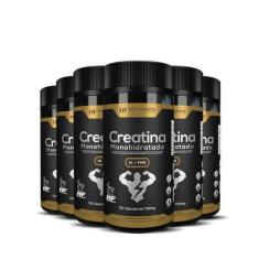 Imagem de 6X Creatina Monohidrata 3G Pure 120Caps 1550Mg Hf Suplements
