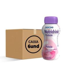 Imagem de Nutridrink Protein Morango 200ml (Kit C/06) - Danone