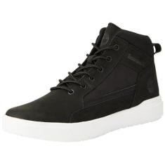 Imagem de Timberland Allston Mid Tênis masculino com cadarço, Nobuck preto, 9