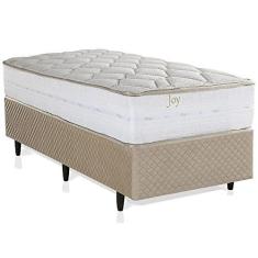 Imagem de Cama Box de Solteiro Herval Joy, Espuma Alto Suporte, 67x88x188 cm