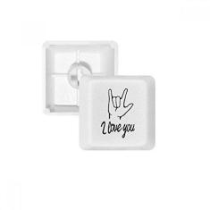 Imagem de Kit de atualização para jogos Black I Love You com teclado mecânico PBT