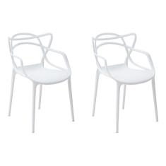 Imagem de Kit 2 Cadeiras Decorativas Sala e Cozinha Feliti pp 