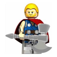 Imagem de Boneco Blocos De Montar Unworthy Thor Marvel