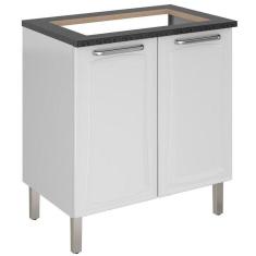 Imagem de Balcão para Cooktop 4 Bocas com Tampo Tarsila 2 Portas Itatiaia