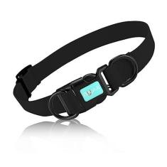 Imagem de Coleiras para cães impermeáveis, coleiras de borracha antiodor, duráveis, coleiras ajustáveis para cães pequenos, médios e grandes, coleiras fáceis de limpar com fivela dupla e anel D