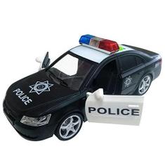 Imagem de Brinquedo Carrinho de Policia com Luzes e Sons de Sirene Botões - Shiny Toys 000431