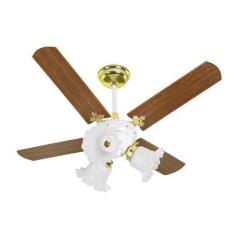 Imagem de Ventilador De Teto New Zeta Venti-Delta Latonado 4 Pás Mdf + Controle