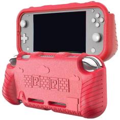 Imagem de Capa Nintendo Switch Lite Case Proteção Shell Eva Vermelho