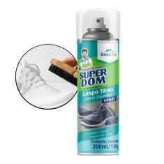 Imagem de Limpa Tenis A Seco Desengraxante Sapato Couro Em Spray 200ml - Baston