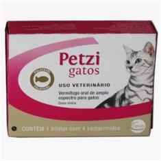 Imagem de Vermifugo Ceva Petzi Para Gatos - 4 comprimidos