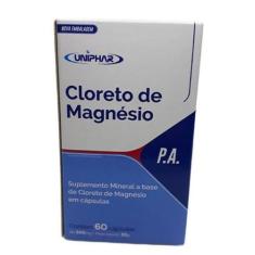 Imagem de Cloreto De Magnésio P.A. 500Mg 60 Cáps- Uniphar