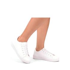 Imagem de Tênis Casual Feminino Confortável Leve Cadarço-Feminino