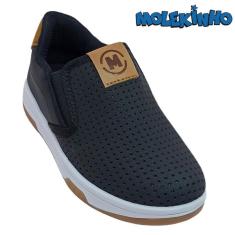 Imagem de Tênis Molekinho Slip On Perfuros Infantil Masculino Casual-Masculino