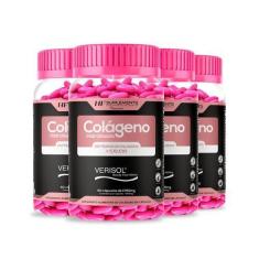 Imagem de 4X Colageno Verisol + Calcio Hf Suplements 60Caps 1750Mg