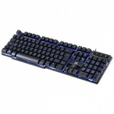 Imagem de Teclado Gamer VX Gaming HYDRA 107 Teclas + 12 Multimidia com LED AZUL 