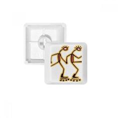 Imagem de Kit de atualização para jogos com teclado mecânico PBT com estampa de patinação no Egito