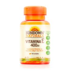 Imagem de Vitamina E 400 UI Sundown com 100 Comprimidos Sundown Naturals 100 Comprimidos