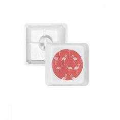 Imagem de Kit de atualização para jogos com teclado mecânico PBT padrão flamingo cor 