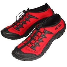 Imagem de Tênis Esportivo Anfibius Cardume Permeável Unissex Vermelho 35 á 46