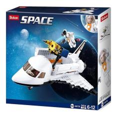 Imagem de Blocos De Montar Astronauta Ônibus Espacial Sluban Multikids