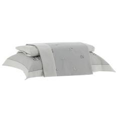 Imagem de Jogo de Cama Solteiro Kacyumara Satinee Luke 3Pçs 300Fios