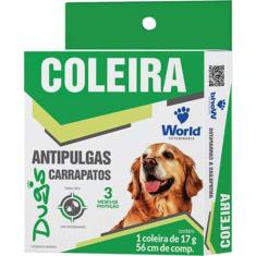 Imagem de Coleira Cães Antipulgas E Carrapatos Dugs 56cm World