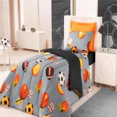 Imagem de Kit 1 Edredom + 1 Jogo De Lençol 3 Pç Infantil Personagens Kids - Haru