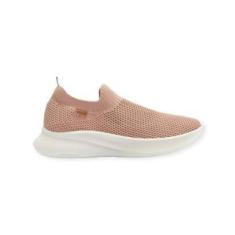 Imagem de Tênis Feminino Anacapri Slip On Sporty Knit Rosa-Feminino
