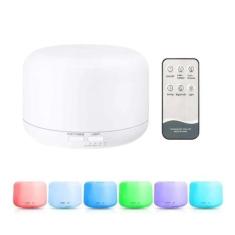 Imagem de Difusor Aromatizador Umidificador Ar Ultrassonico Led 7Cores - Alpines