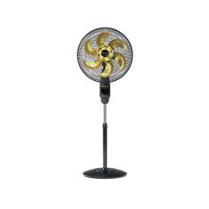Imagem de Ventilador de Coluna 40cm Chronos Pr/dr 220v Mallory Preto/Dourado