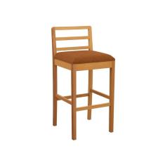 Imagem de Banqueta Montada Sofia Madeira Maciça Terracota