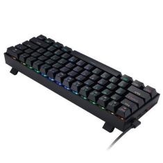 Imagem de Teclado Mecanico Redragon Draconic RGB Ingles Preto - K530-RGB